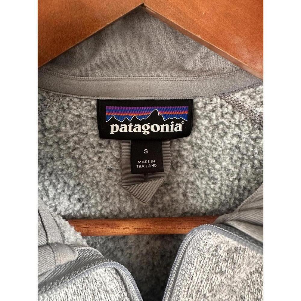 Patagonia Better Sweater 1/4-Zip Fleece Sweatshirt Gray Women’s size Small - Picture 7 of 12